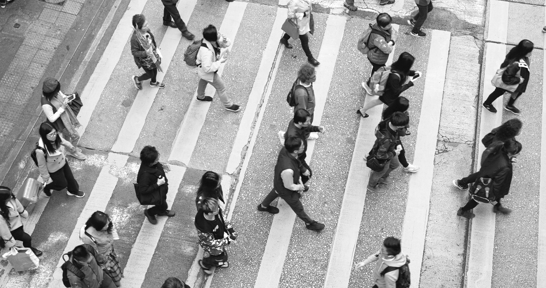 People Walking in the Street